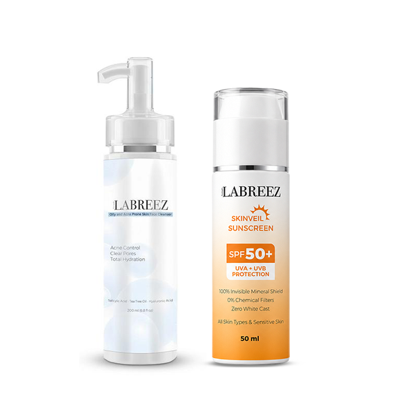 SUMMER DUO : CLEANSER + SUNSCREEN